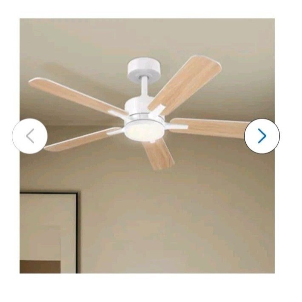 Harbor Breeze North Brook Ceiling Fan W/Remote 42" LED Light 6034478